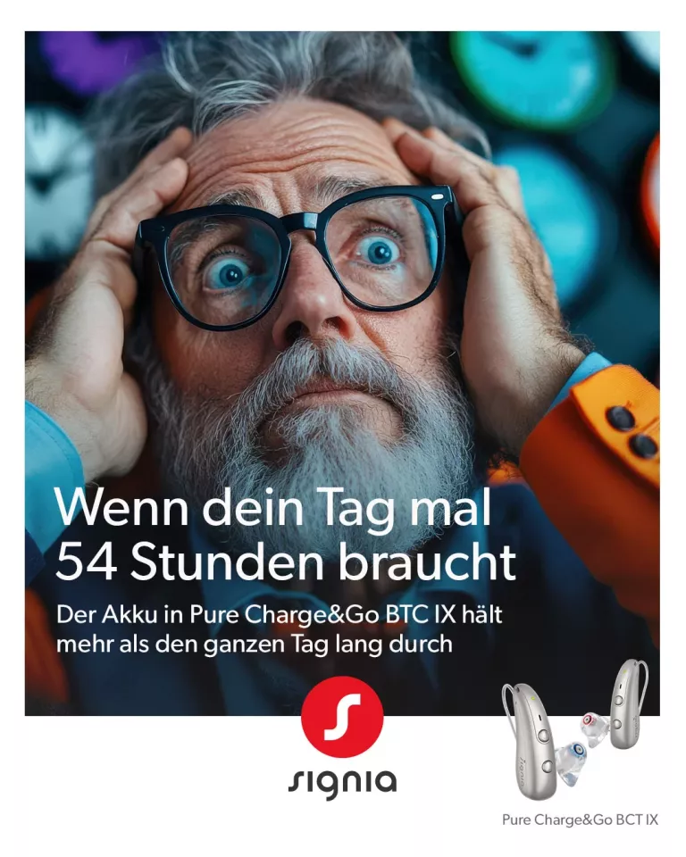 Neuheiten Signia Pure Charge & Go BTC IX