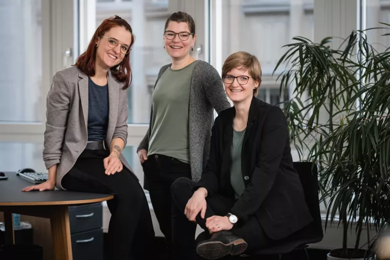 Team sitzend